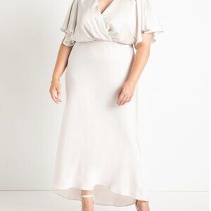 Kimono Sleeve Maxi Dress Eloquii NWT